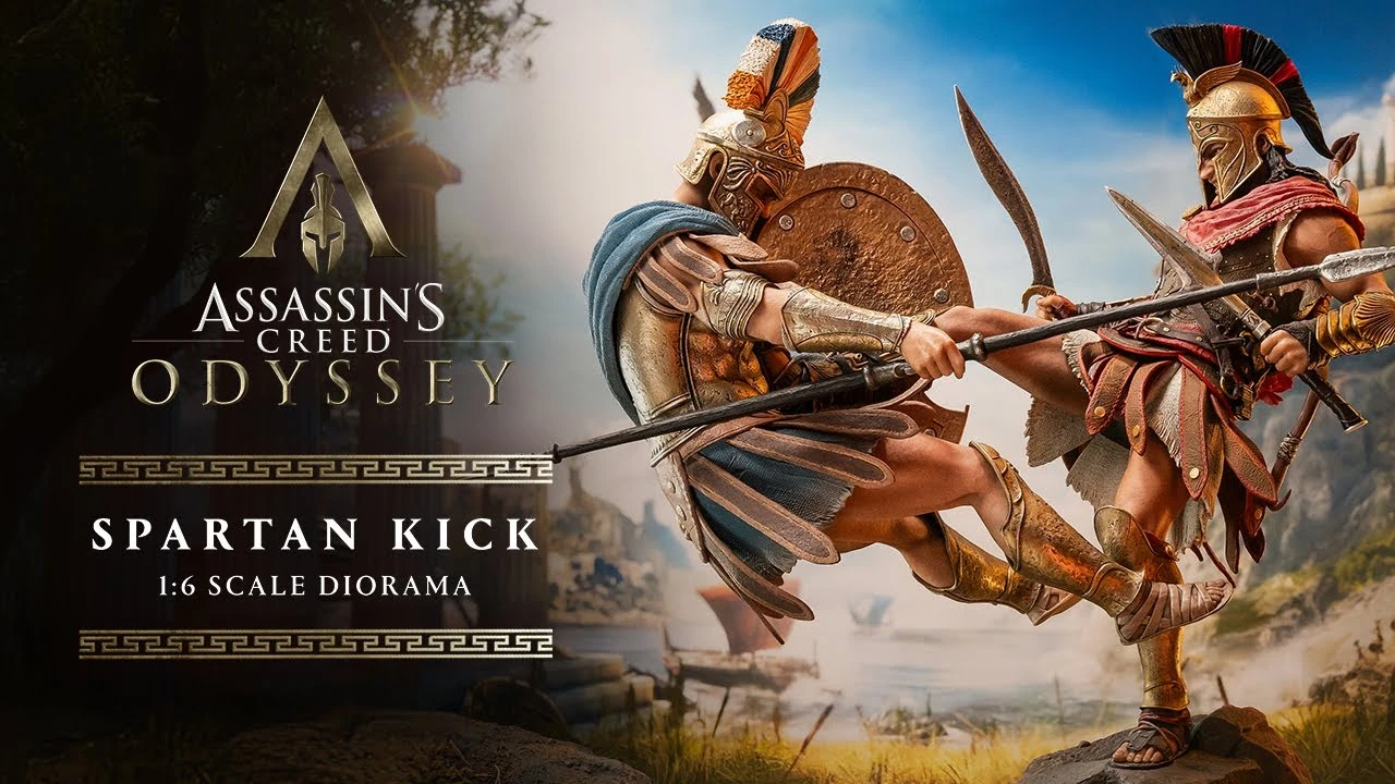 PureArts представила диораму с Алексиосом из экшена Assassin's Creed Odyssey