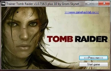 Tomb Raider:  Trainer/Трейнер (+10) [1.0.716.5] {Grom-Skynet}