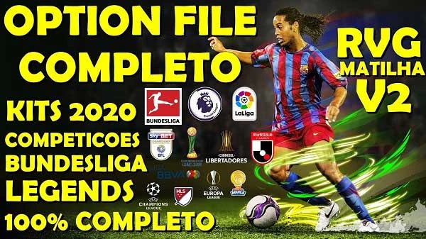 eFootball PES 2020 "PC Option File V2 by rvgmatilha"