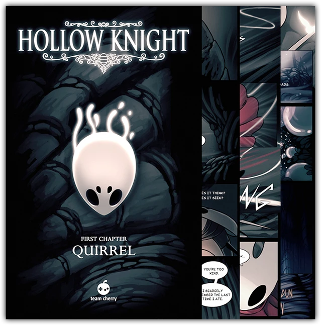 Hollow Knight "Комикс - Первая глава. Квиррелл"