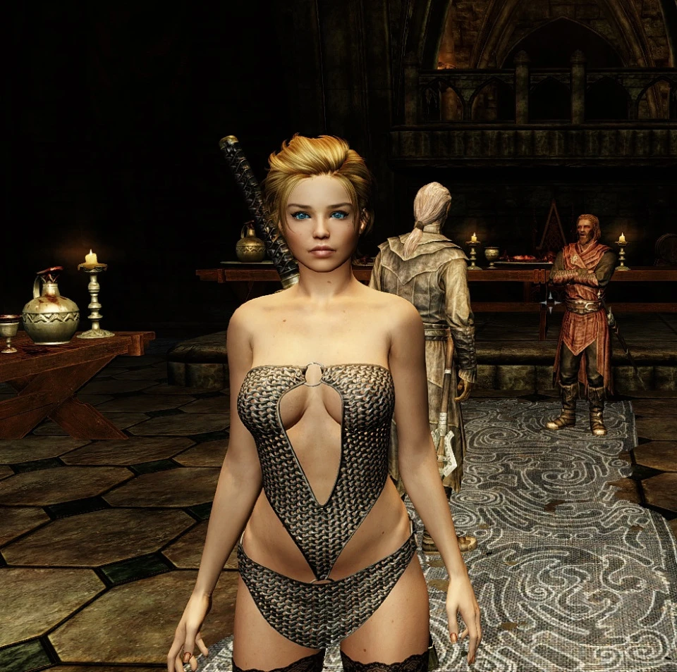 The Elder Scrolls 5 Skyrim: Legendary Edition: Сохранение/SaveGame (Demonica-Eva, в замке Волкихар, первое задание от Харкона)