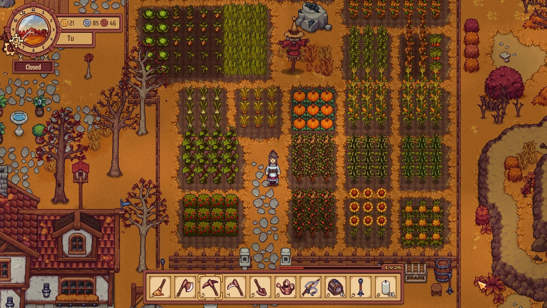 Как получать очки навыков в Travellers Rest