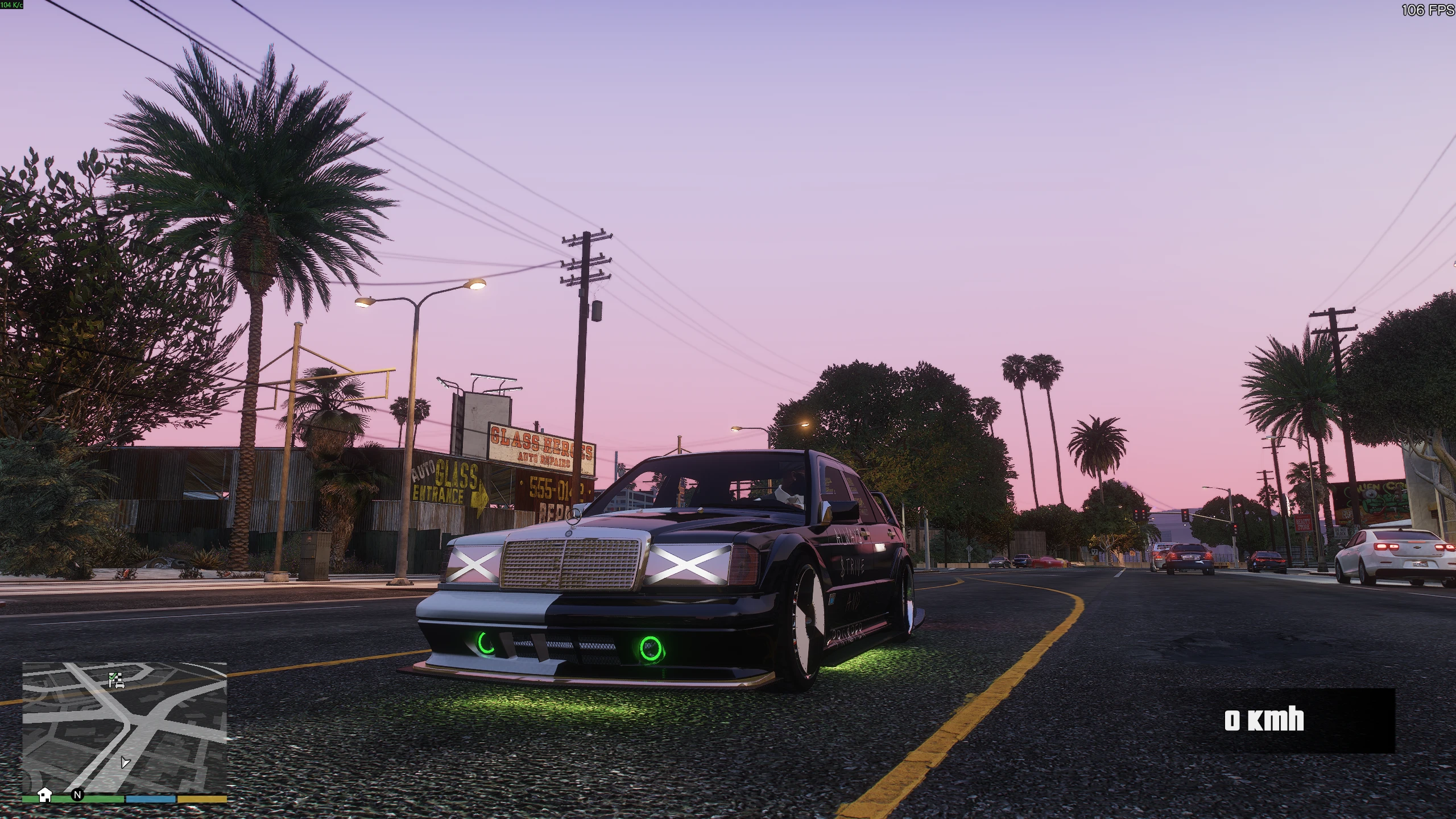 Grand Theft Auto 5 "ASAP Rocky Mercedes-Benz 190E для Enhanced версии"