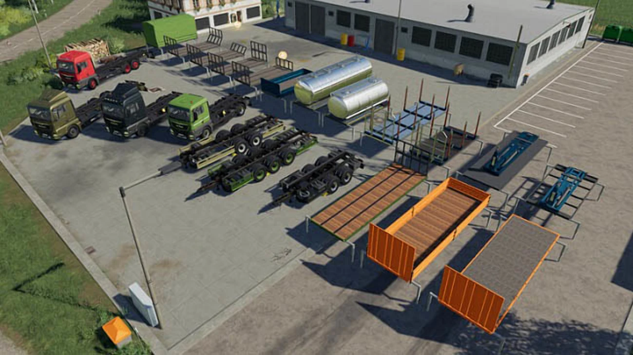 Farming Simulator 19 "MAN Transport Pack v1.0.0.0 (1.7.x)"