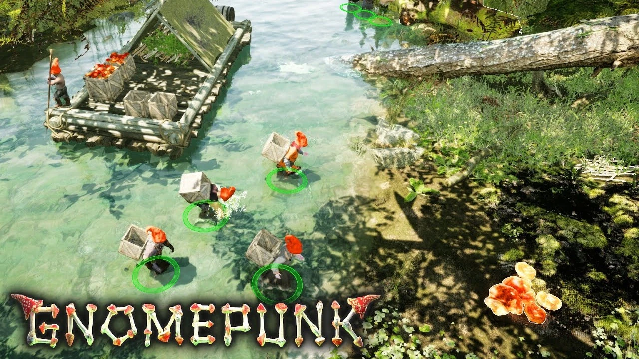 Анонсирована градостроительная стратегия Gnomepunk, где будут пьянки и потасовки