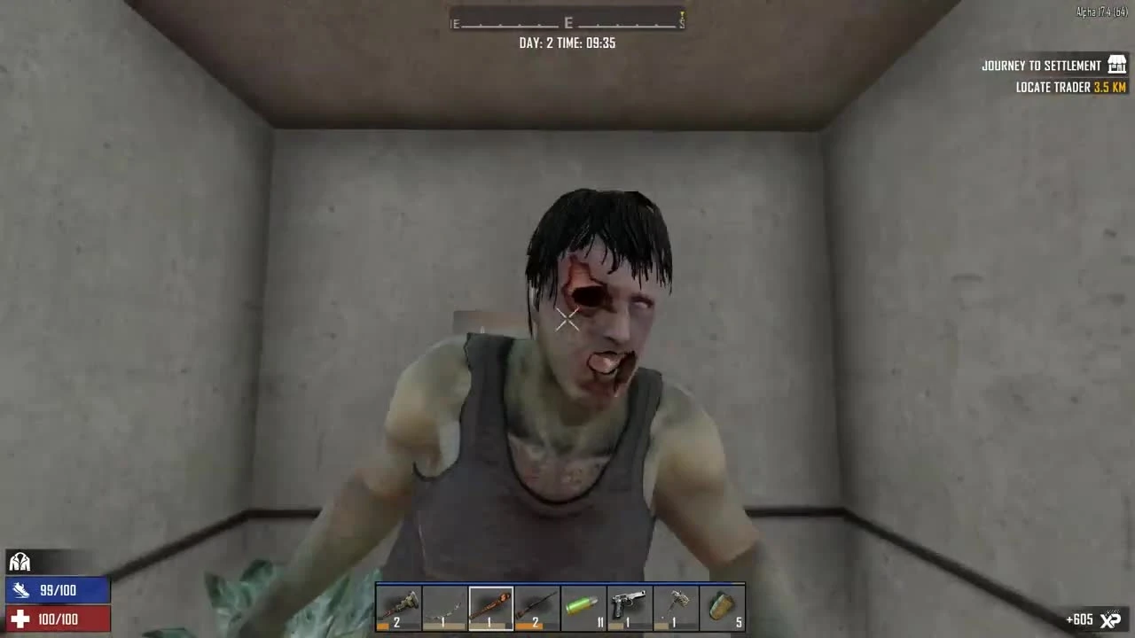 7 Days To Die - лутание самого большого дома