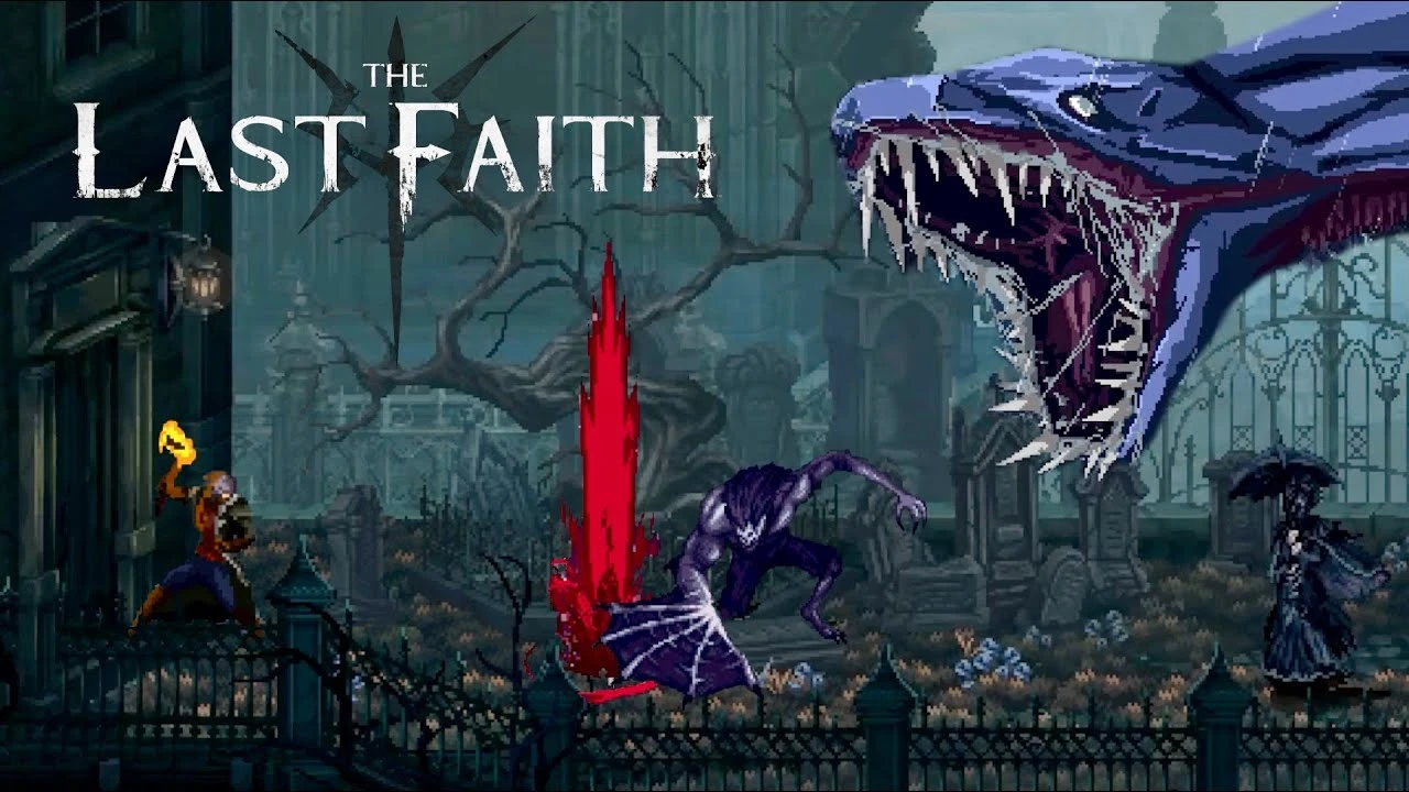 20 минут геймплея готической метроидвании The Last Faith