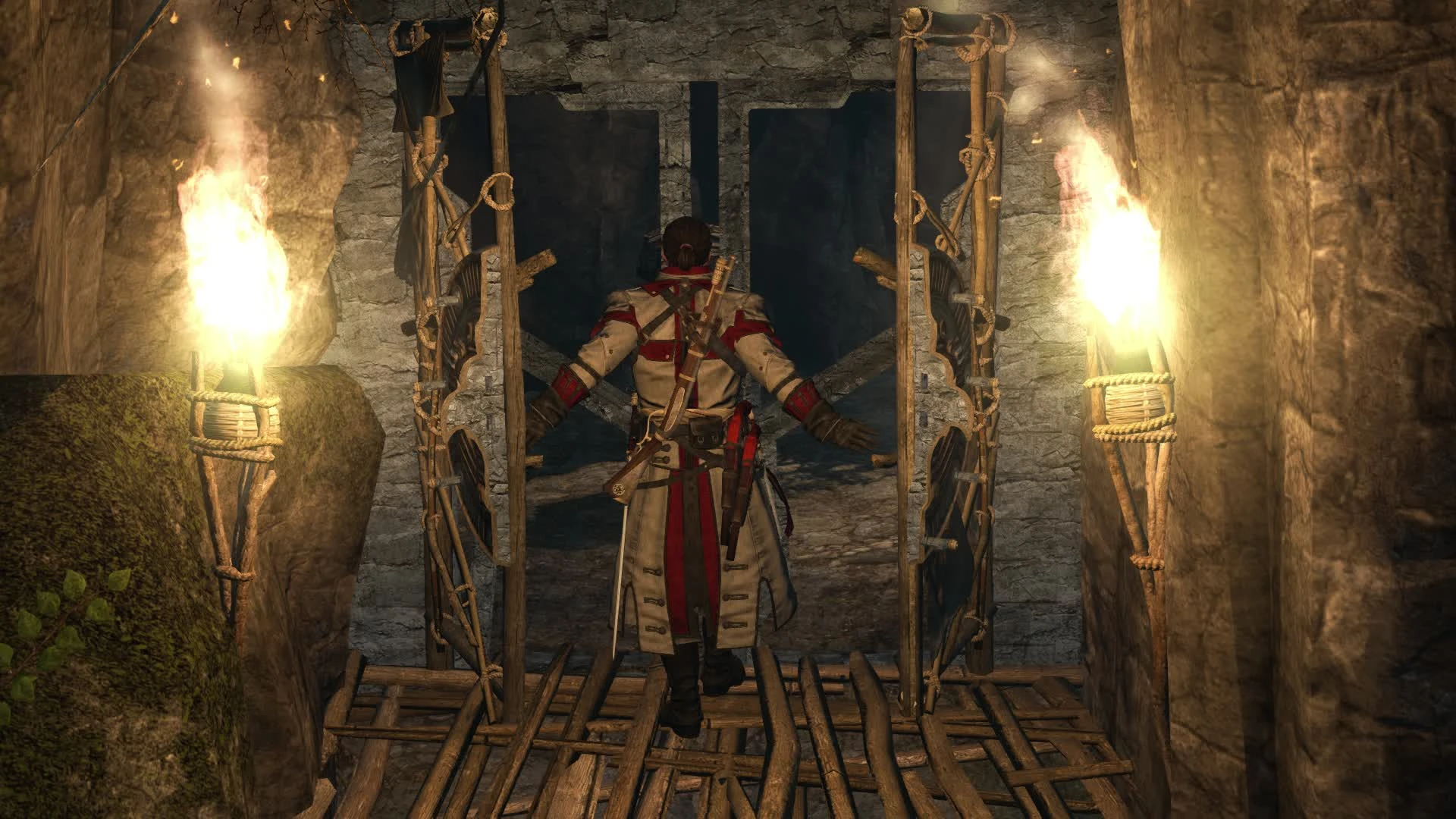 Assassin's Creed: Rogue "Открытие замка с костюмом Майя"