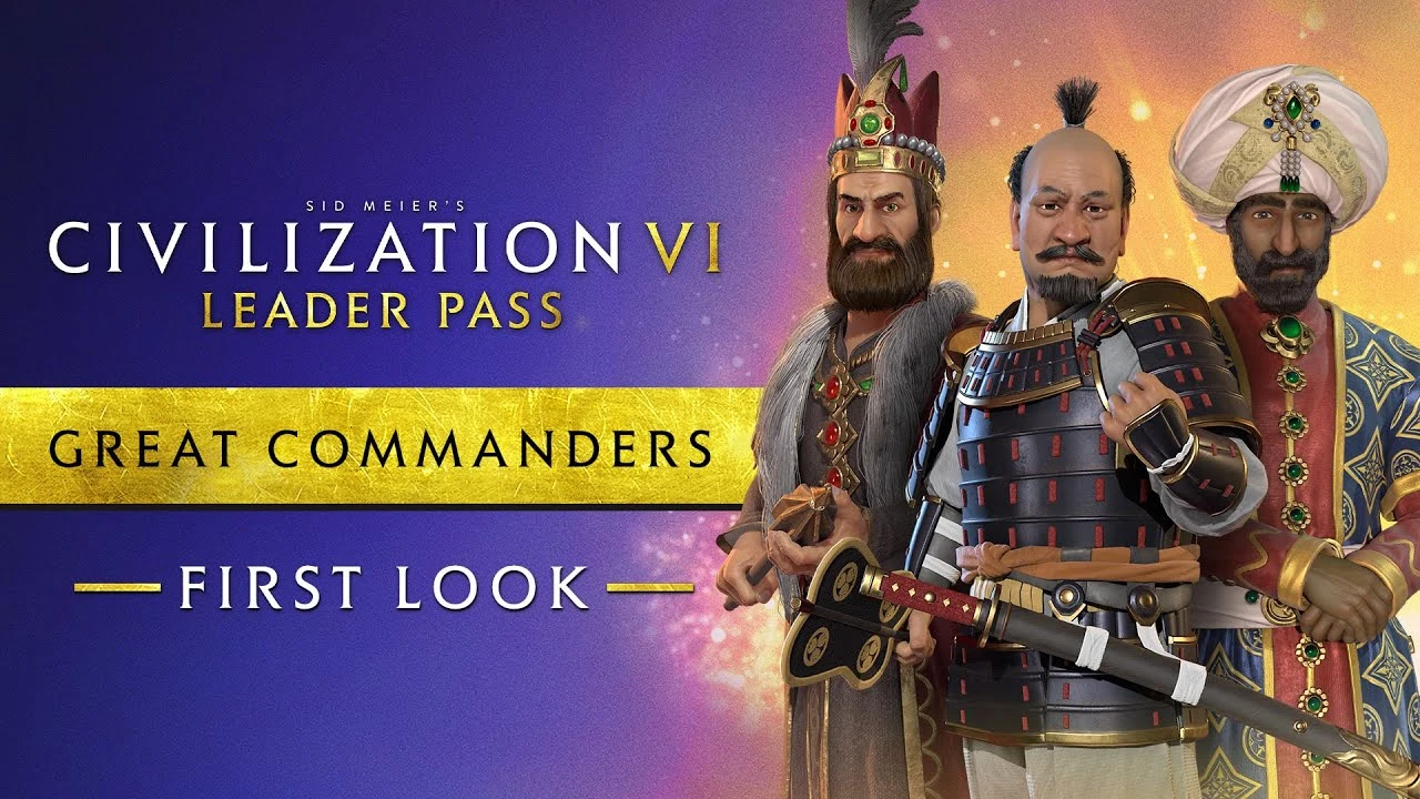 Вышло дополнение "Великие полковдцы" для Civilization 6 Leader Pass
