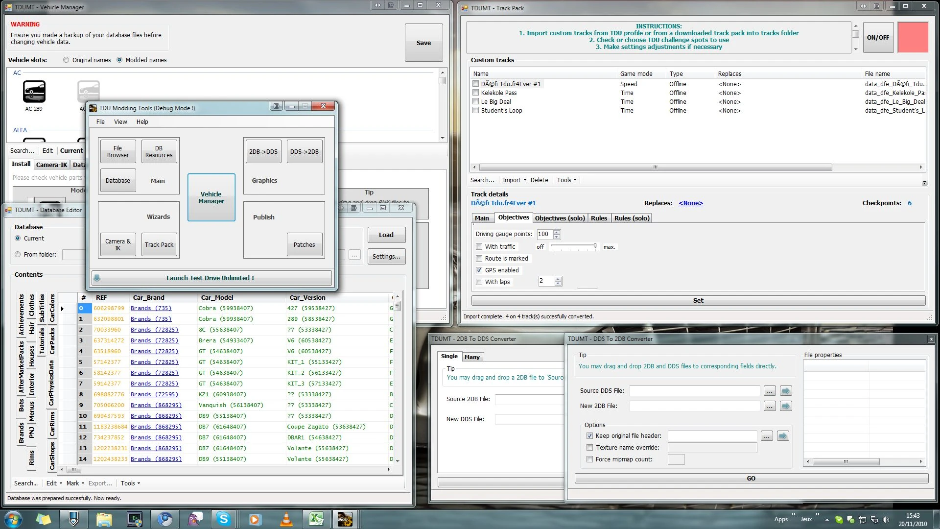 TDU Modding Tools 1.16.1