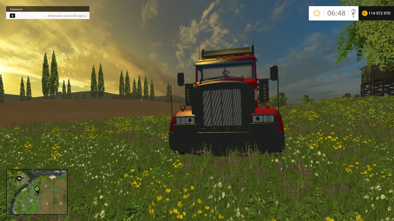 Farming Simulator 15 "Kenworth W900 v1.0"