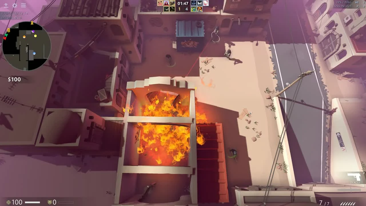 CS:GO в изометрии