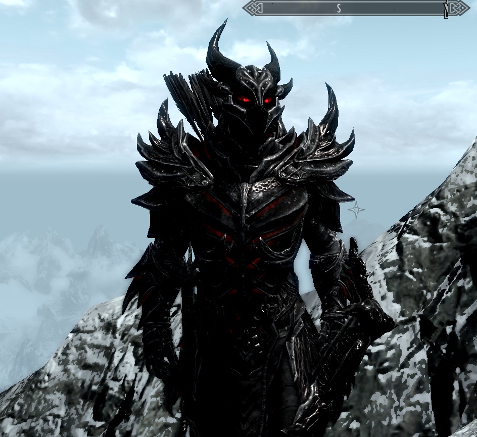 TES 5 "Daedric Armor Retexture by Kyim"