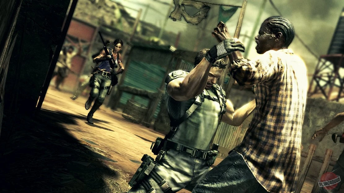 Resident Evil 5 (Xbox 360). А зомби здесь тихие