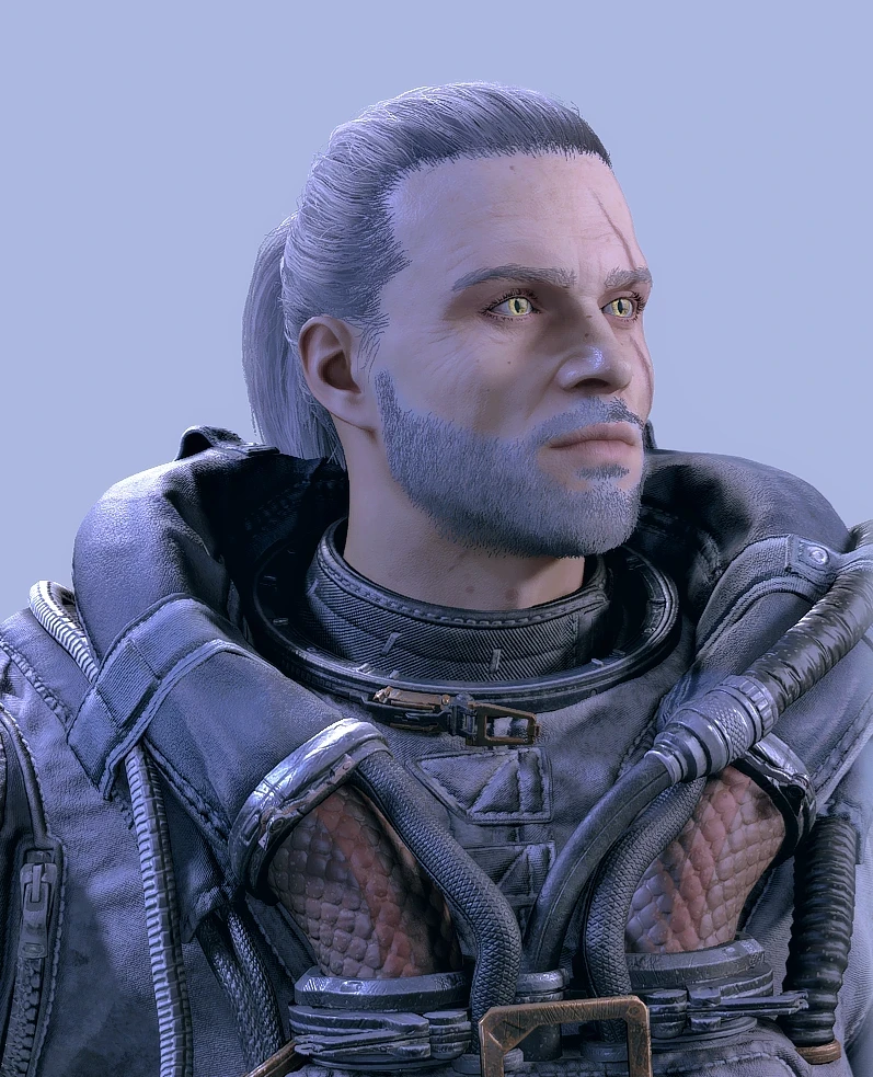 Starfield "Сохранение - Геральт - пресет персонажа"