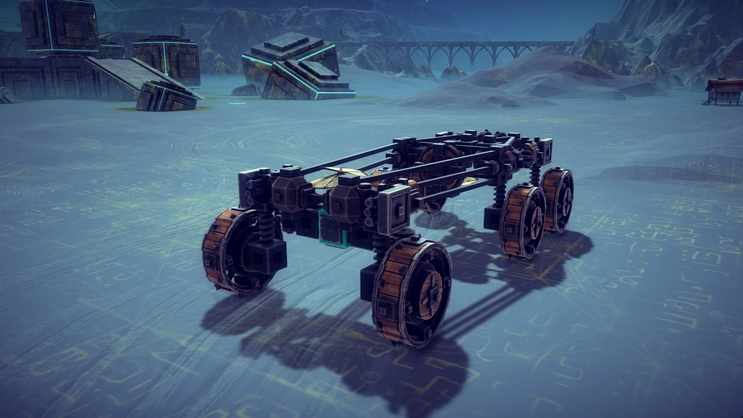 Besiege "Вездеход 6x6 mk4"