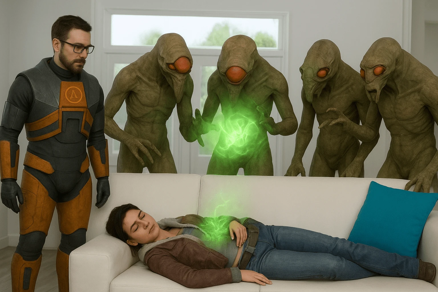 Собрались и лечат