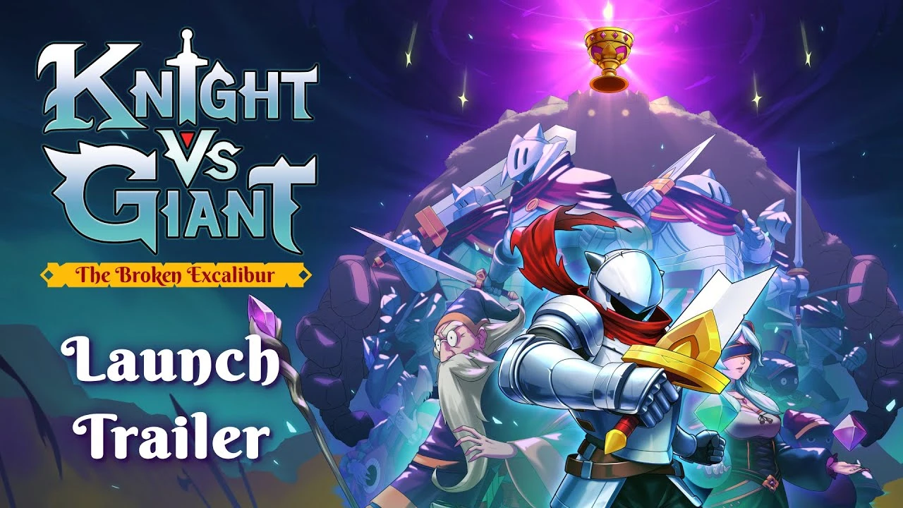 Состоялся релиз фэнтезийного экшен-рогалика Knight vs Giant: The Broken Excalibur