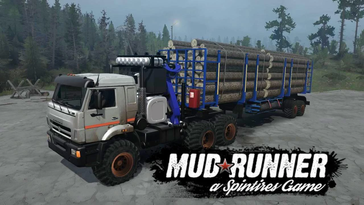 Spintires: MudRunner "КамАЗ Swamp Walker (v25.02.21)"