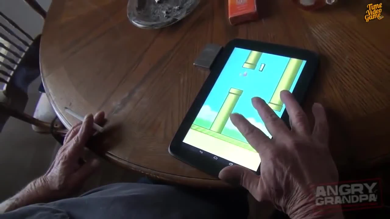 Злой дед и Flappy Bird