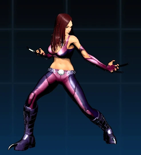 Ultimate Marvel vs. Capcom 3 "X-23 Test Skin"