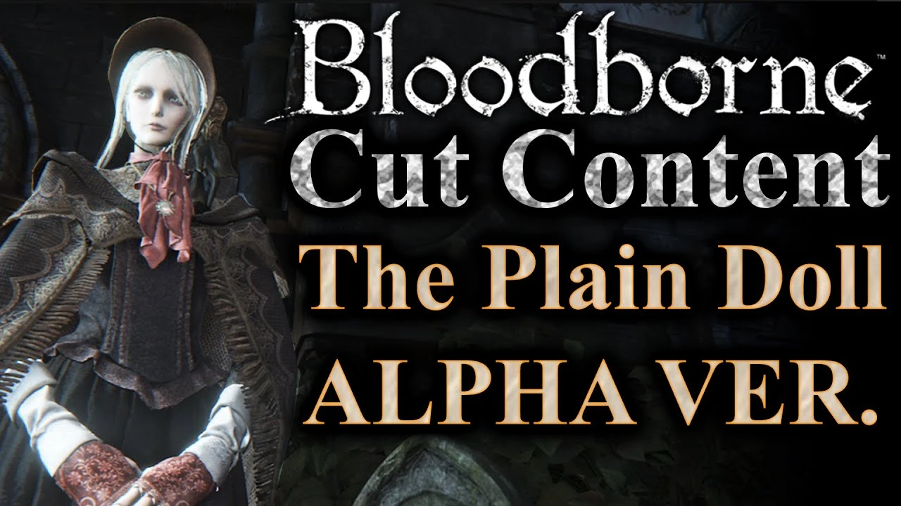 Блогер представил скрытый материал о разработке Bloodborne