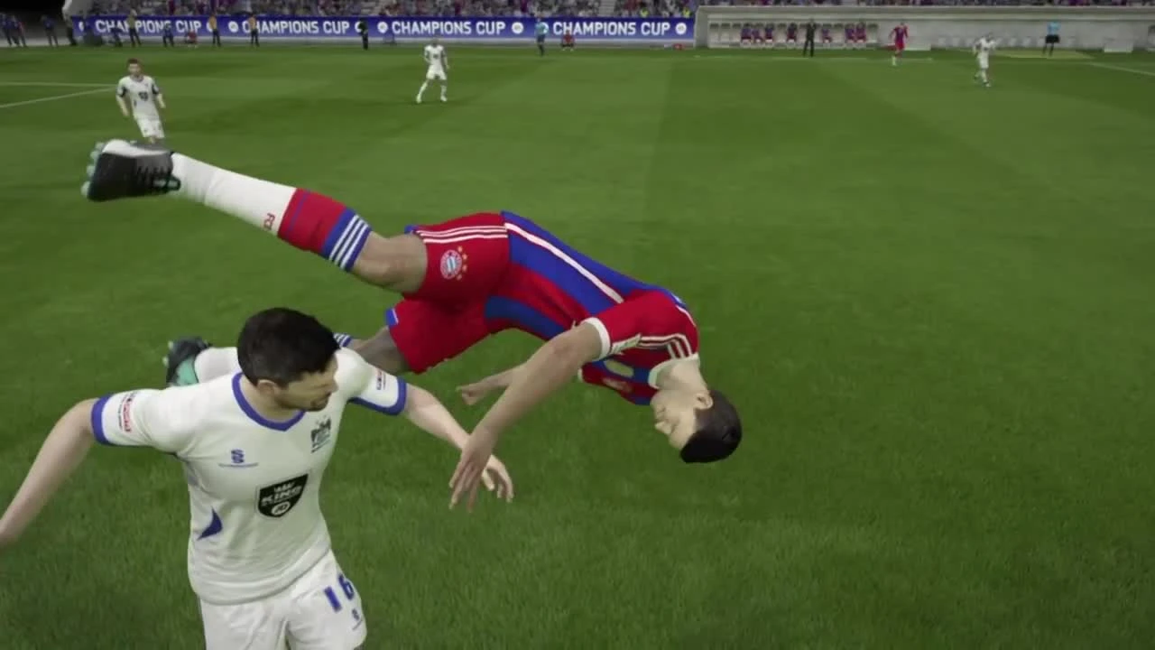 FIFA 15 фейлы с комментаторами WWE