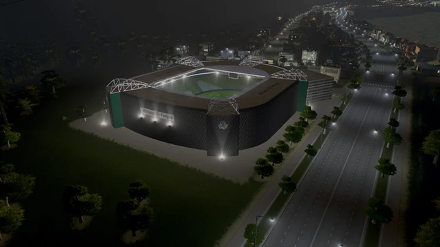 Cities: Skylines "Стадион Palestra Italia \ Allianz Parque"
