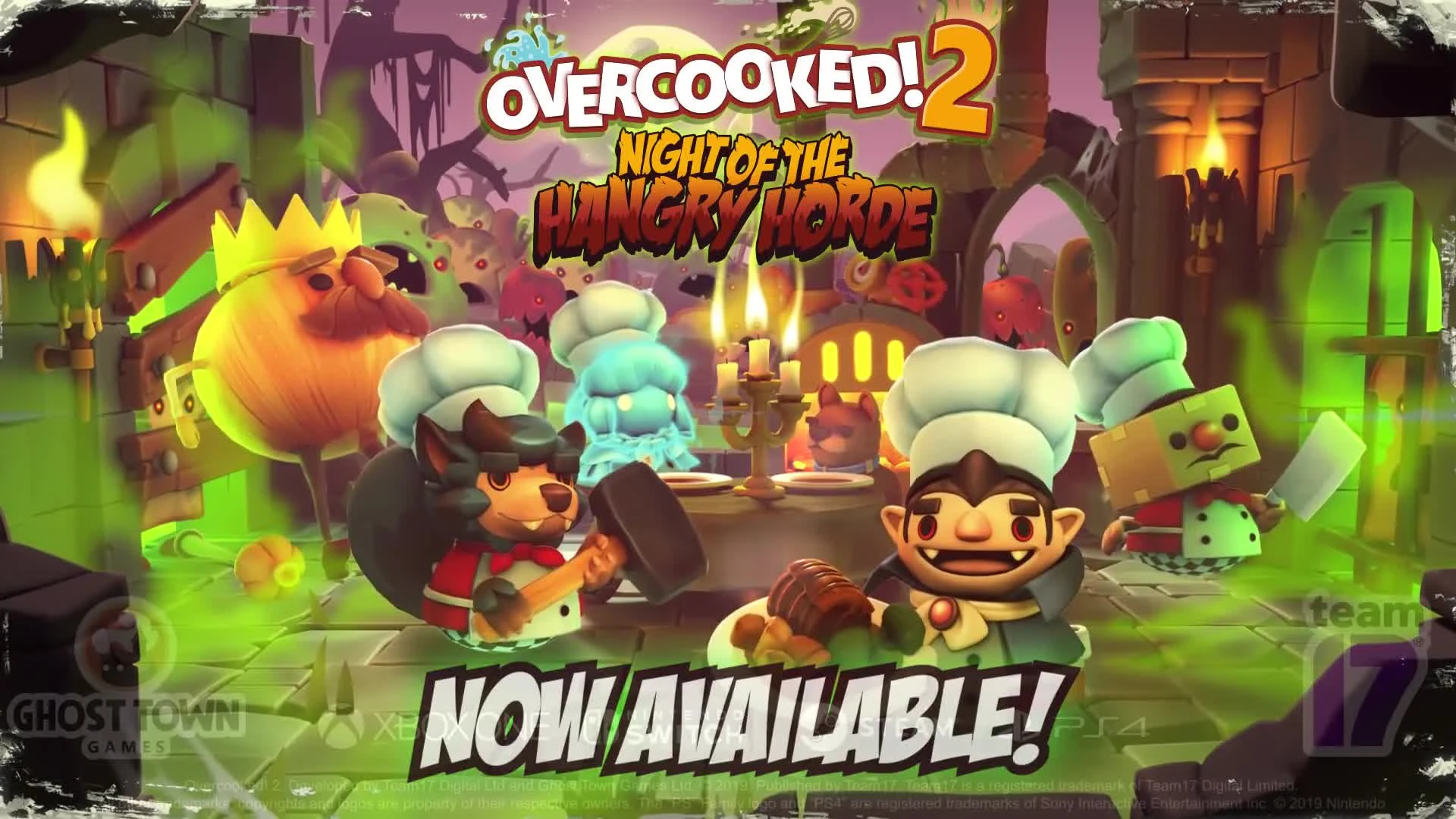 Трейлер дополнения Overcooked 2: Campfire Cook