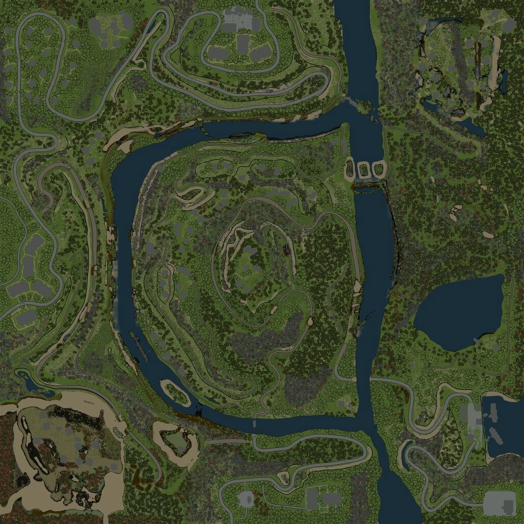 Spintires "Карта "Аfter a hard path 3" для 25.12.15 (25.12.15c)"