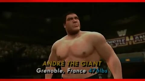 WWE 2K14  "Выход на ринг и завершение Andre the Giant"