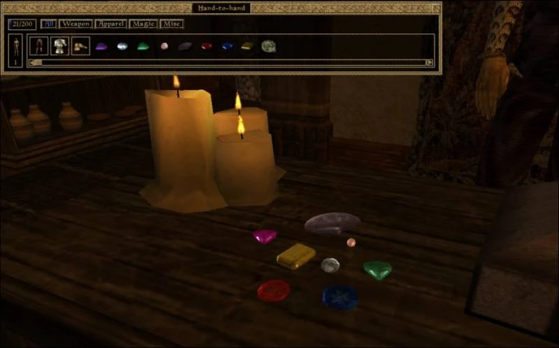 Morrowind "Настоящие драгоценные камни"