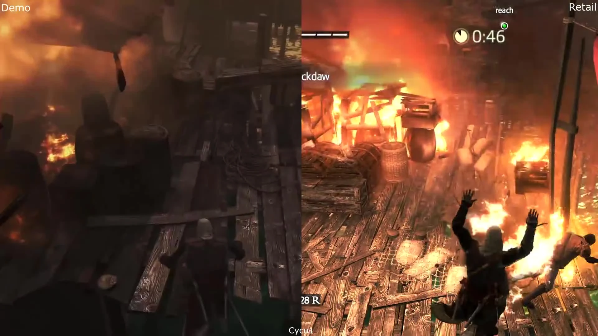 Сравнение графики - Assassin's Creed 4 Black Flag E3 2013 Демо vs Релиз Xbox One X