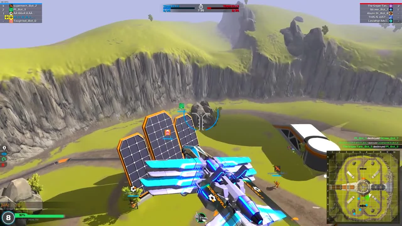 ROBOCRAFT  как самолеты вымерли