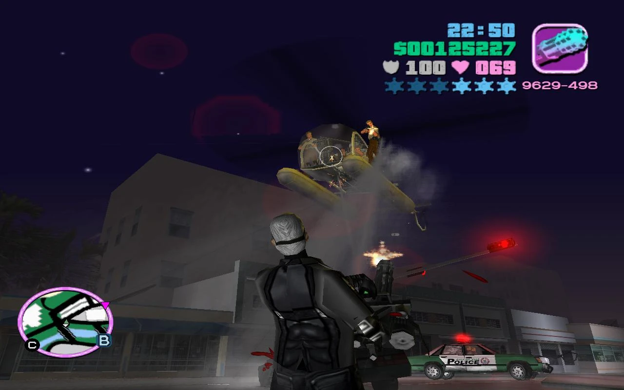 Grand Theft Auto: Vice City "Атака Морских воробьёв 1.4"