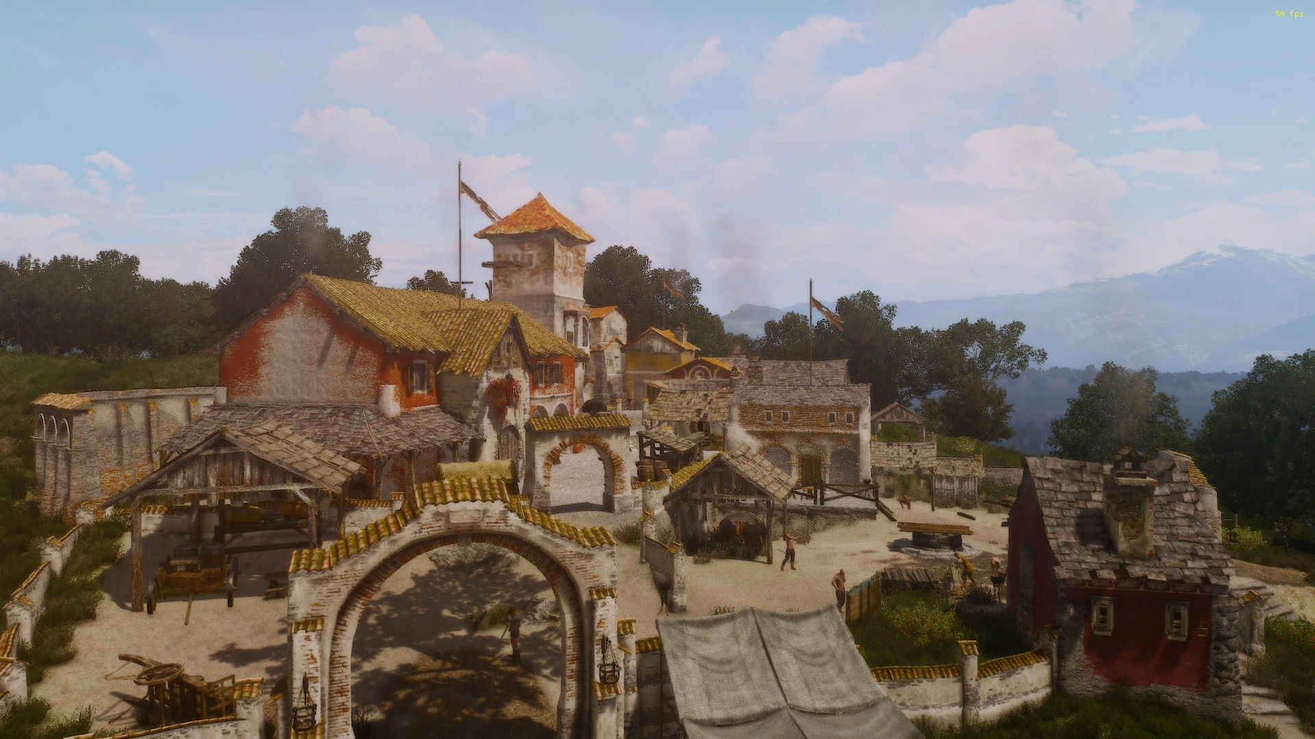 The Witcher 3 "Проект Расширенный Туссент"