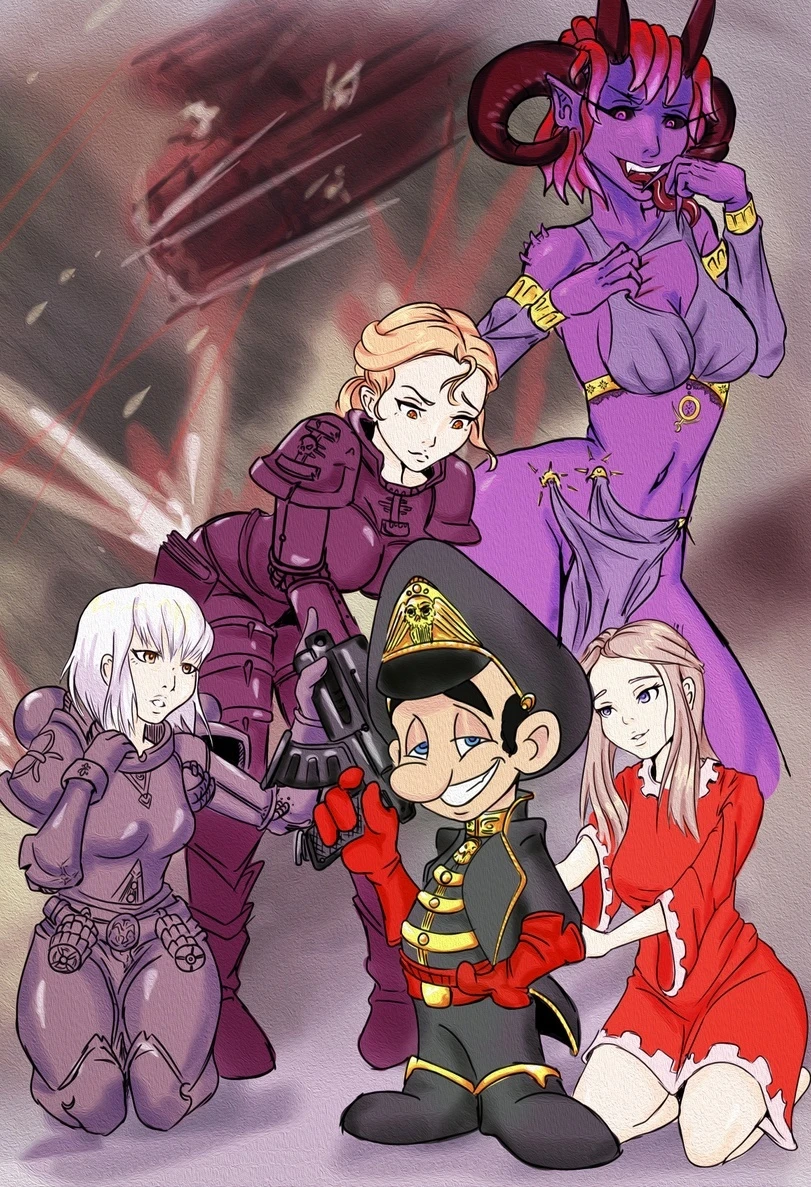 Ларри в мире вархаммера