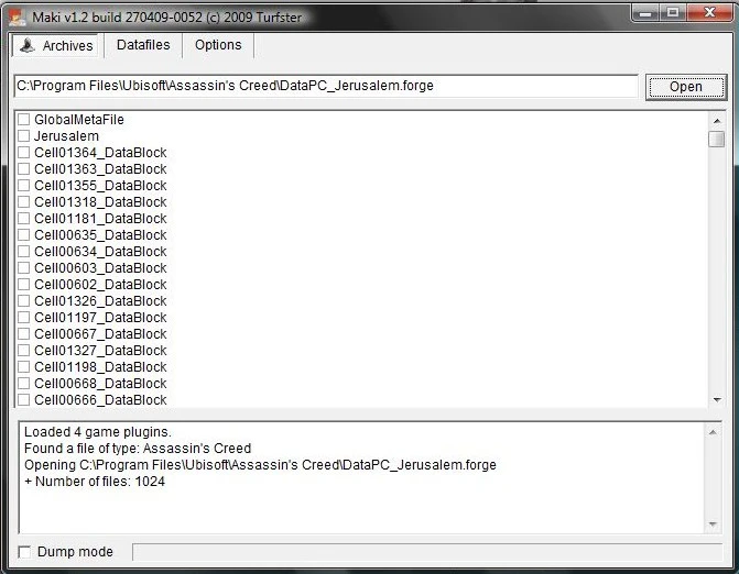 Assassin's Creed "Редактор *.forge архивов"