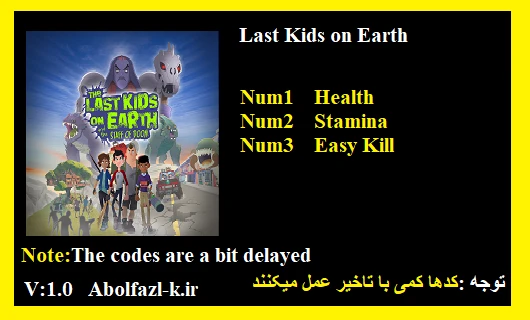 The Last Kids on Earth and the Staff of Doom: Трейнер/Trainer (+3) [1.0] {Abolfazl.k}