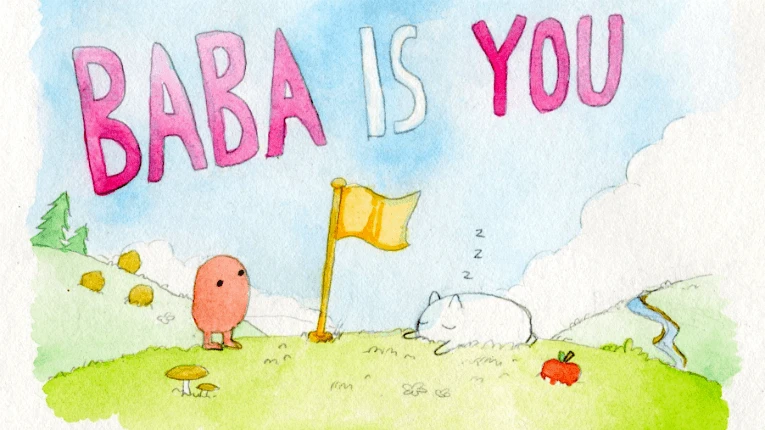 Пиксельная головоломка Baba Is You, где вы сами устанавливаете правила, выйдет 13 марта