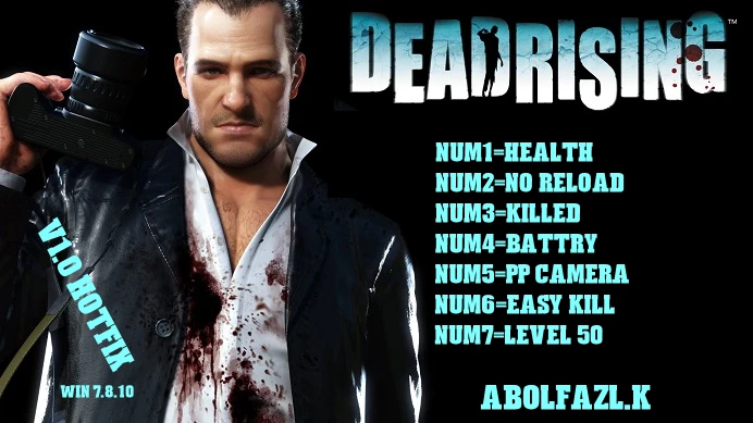 DEAD RISING: Трейнер/Trainer (+7) [1.0 Hotfix] {Abolfazl.k}