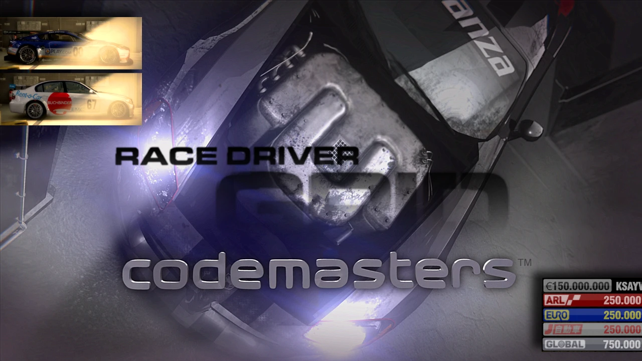 Race Driver: GRID "Сохранение - Начало игры, разблокированные авто и лицензии" [1.3]