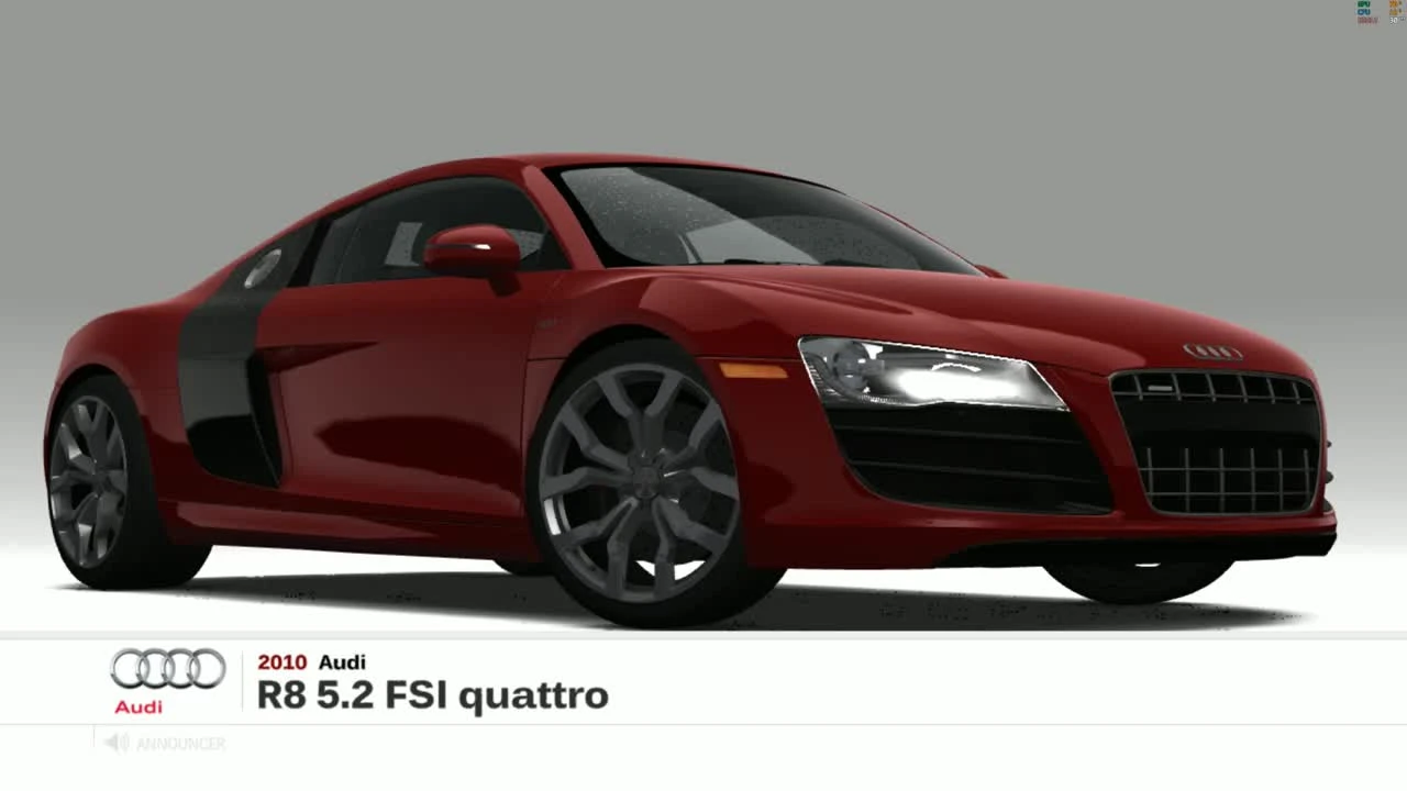 Forza Motorsport 3 - пример работы на эмуляторе Xbox 360