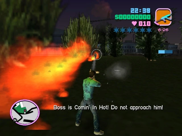 Grand Theft Auto: Vice City "New Mission "- STAGE05: Firestorm"