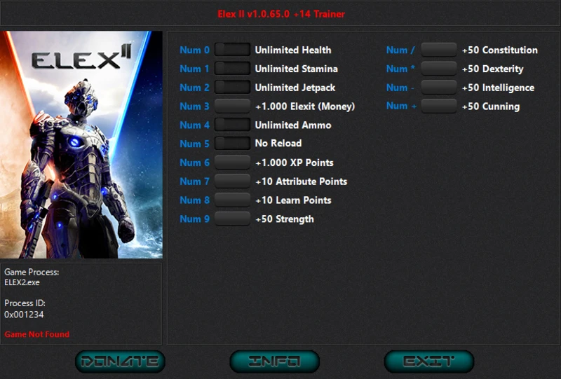 Elex 2 "Трейнер +14" [1.0.107.0 (1.05c)] {iNvIcTUs oRCuS / HoG}