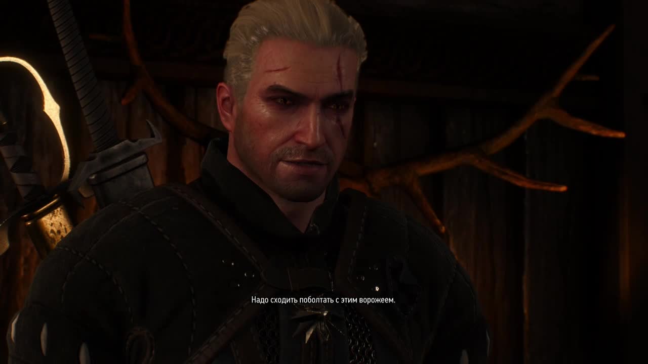 The Witcher 3: Wild Hunt "Диалог с кровавым бароном"