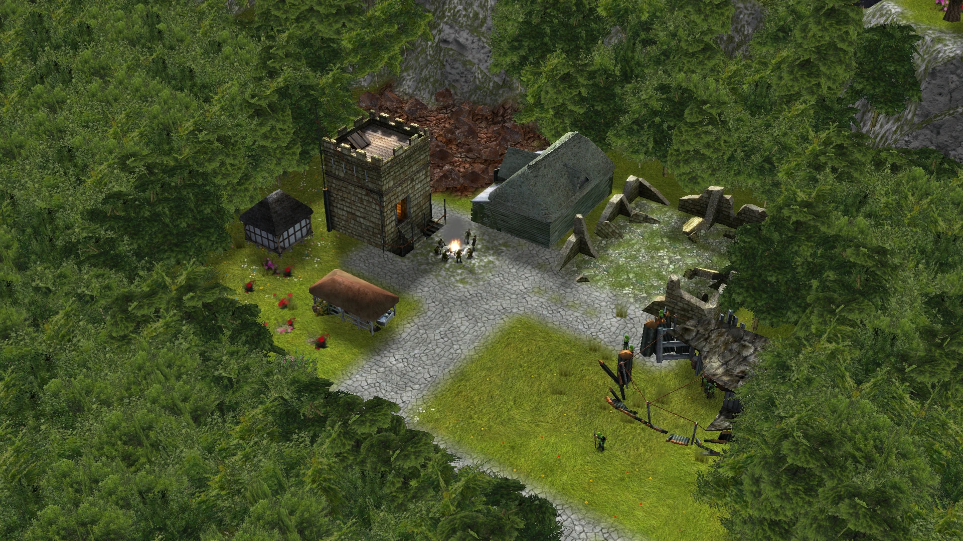 Stronghold Legends "Карта - Мёртвое ущелье"