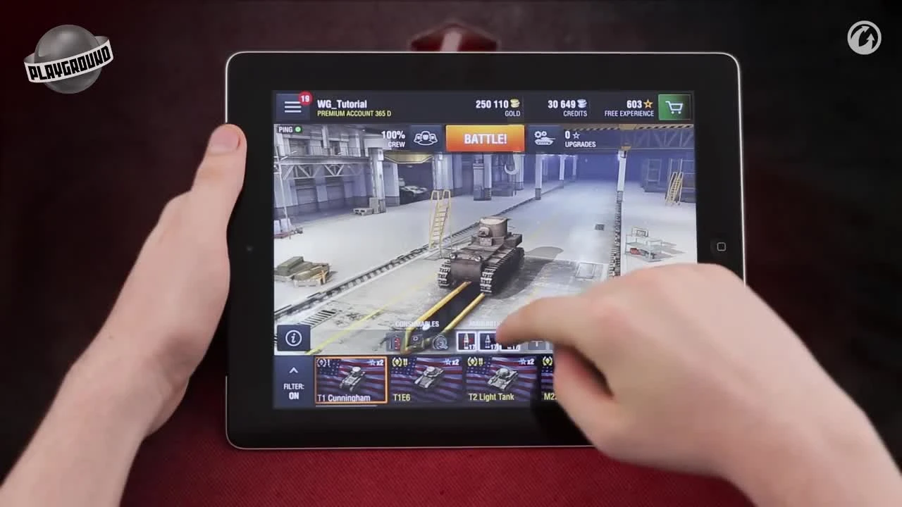 World of Tanks Blitz - интервью с E3 от PlayGround.ru