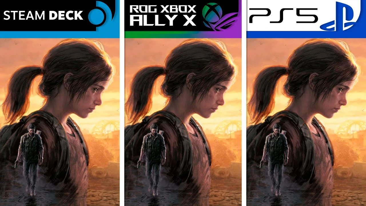 Сравнение производительности The Last of Us Part I на ROG Xbox Ally X, PS5 и Steam Deck