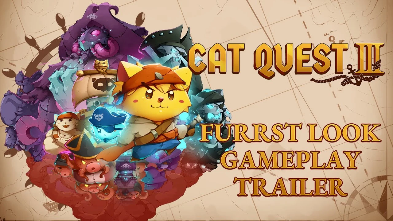 Кошачье ролевое приключение Cat Quest 3 обзавелось первым геймплейным трейлером